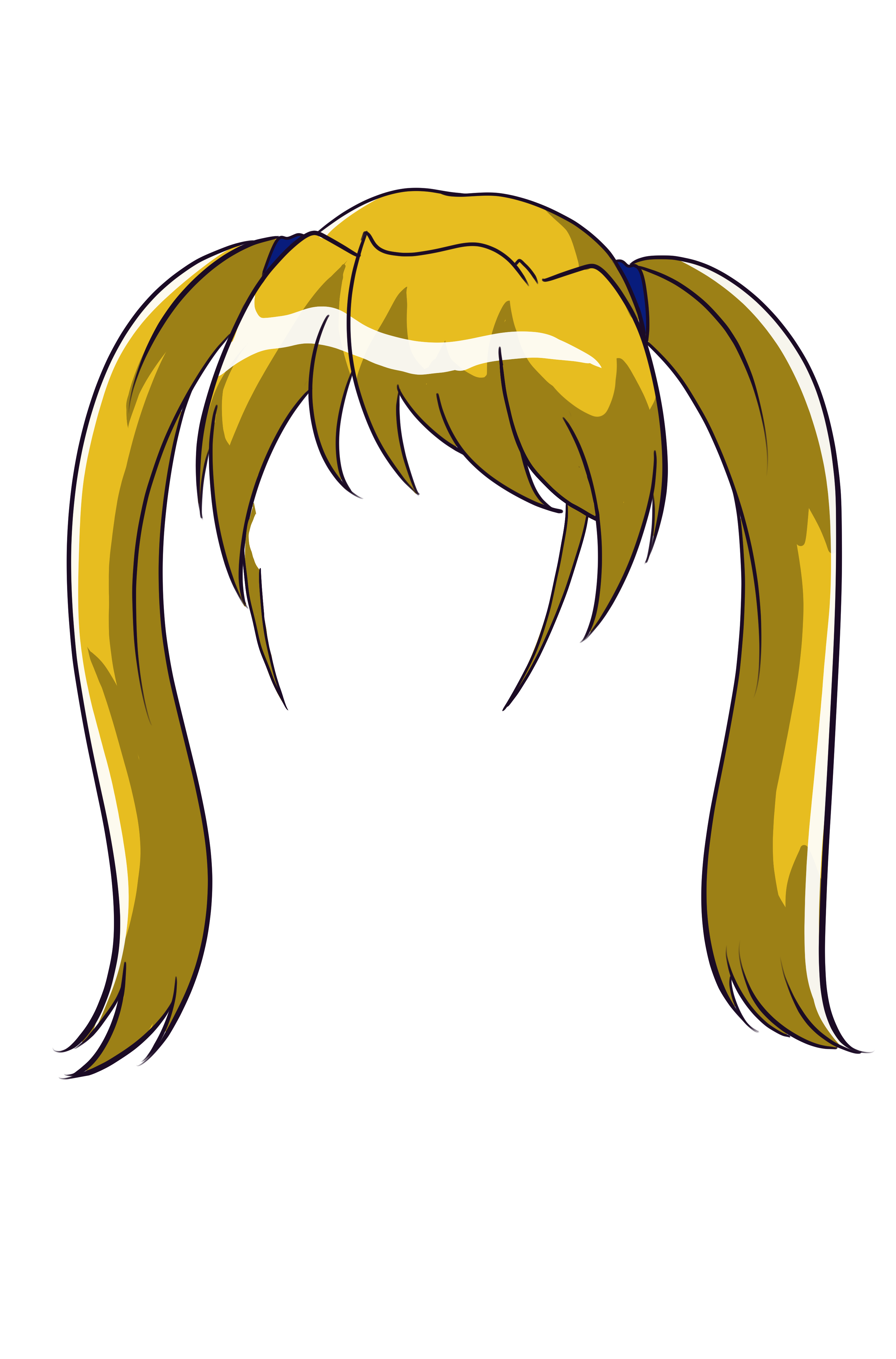 Ribbonflare Twin Tails