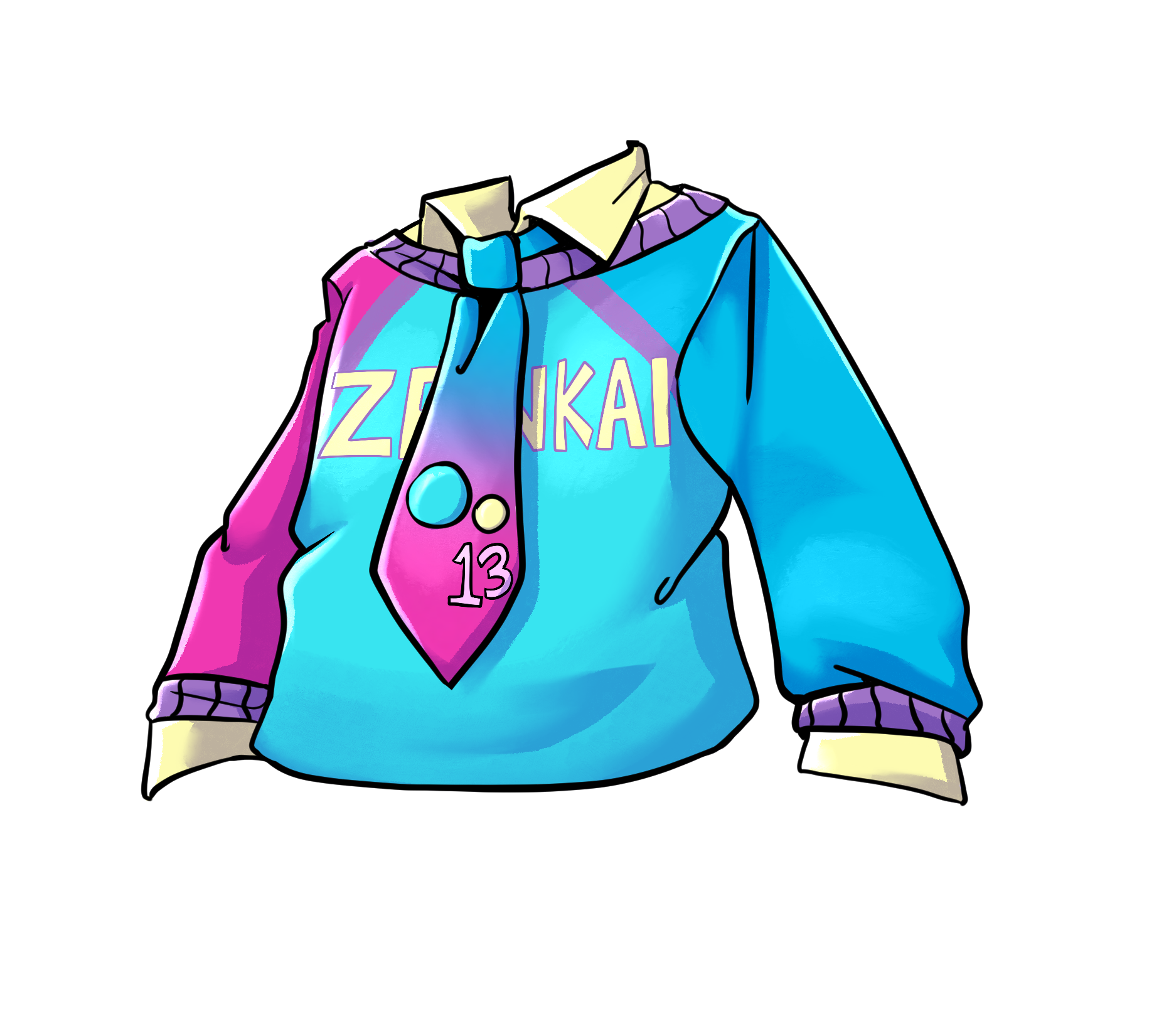 13th Z'er Celebration Fit Top